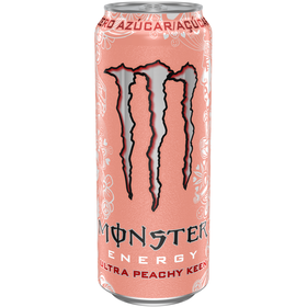 Bebida Energ&eacute;tica Ultra Peach sem A&ccedil;&uacute;car Monster