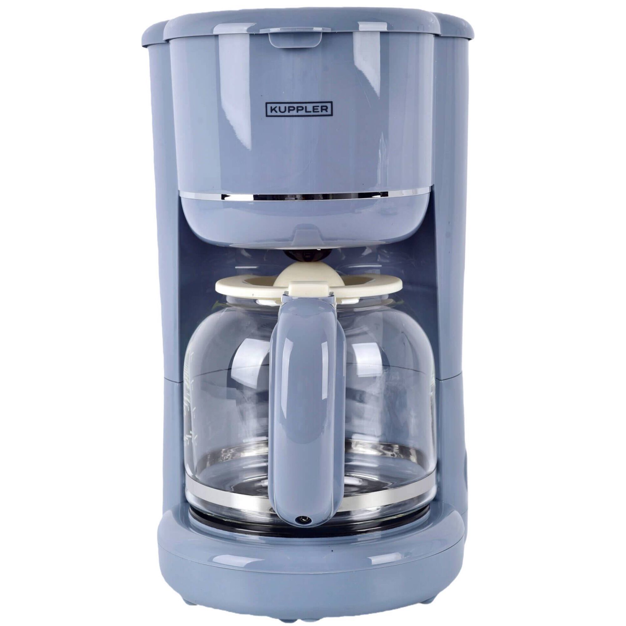 M&aacute;quina Caf&eacute; com Filtro 1,5L Cinza Kuppler