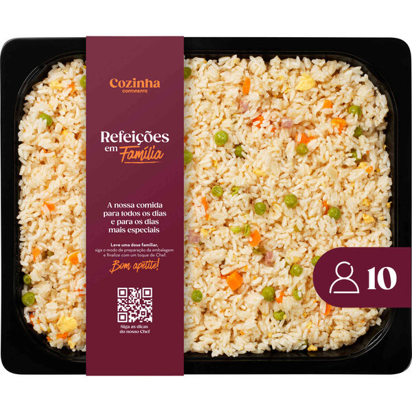 Arroz Xau-Xau para 10 Pessoas Cozinha Continente