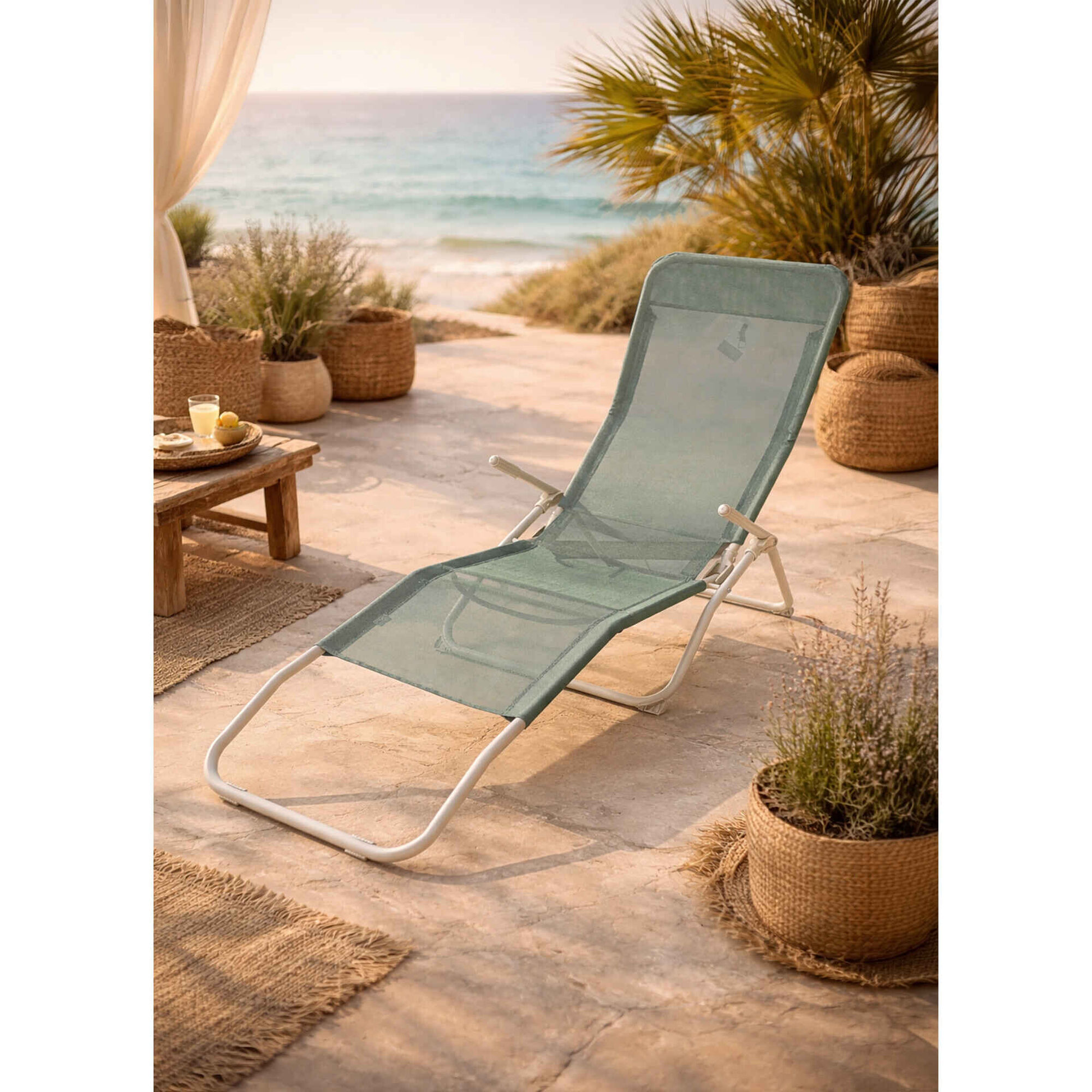 Espregui&ccedil;adeira Verde Ibiza Kasa