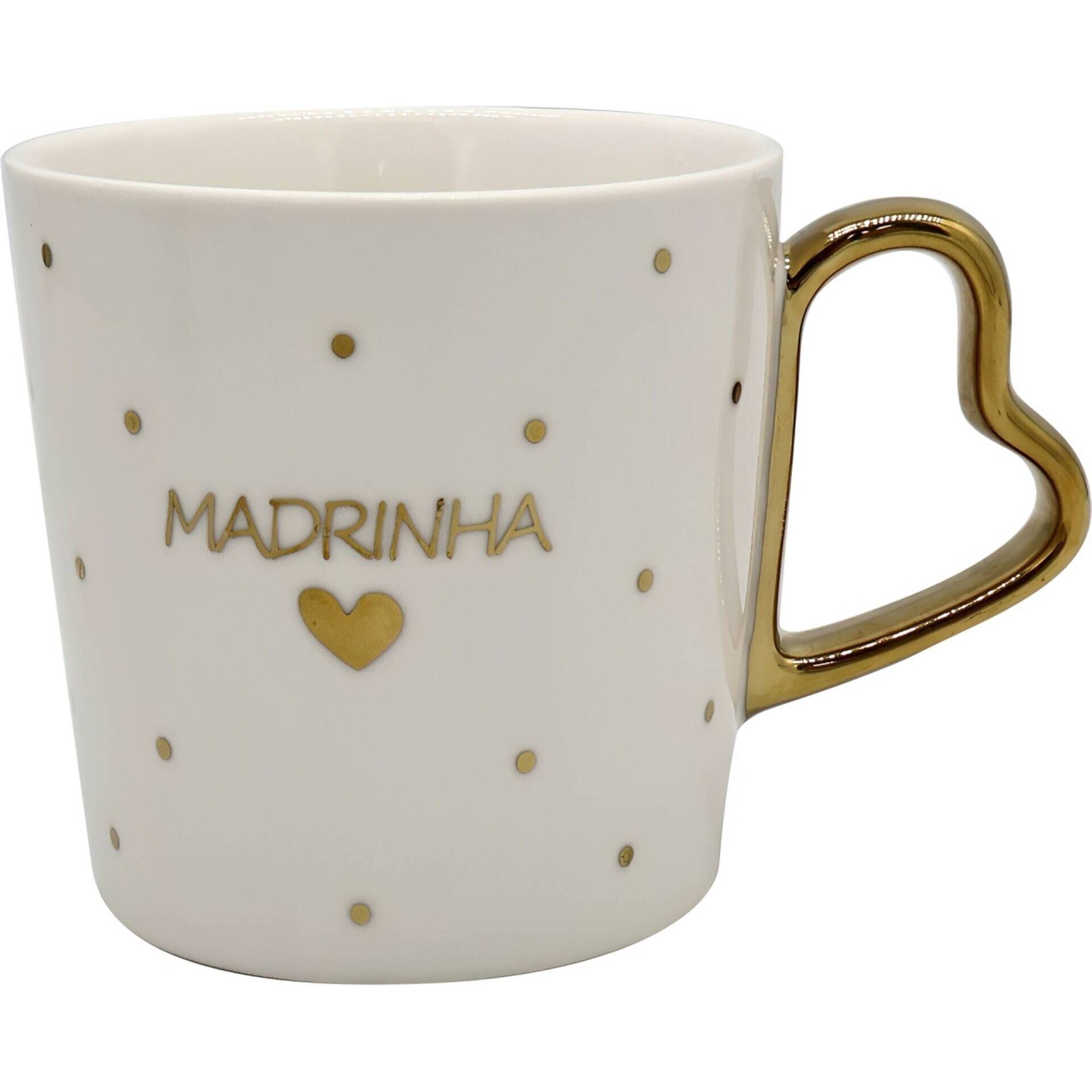 Caneca 400ml Madrinha Dourada Kasa