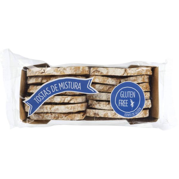 Tostas de Mistura sem Glúten Museu do Pão