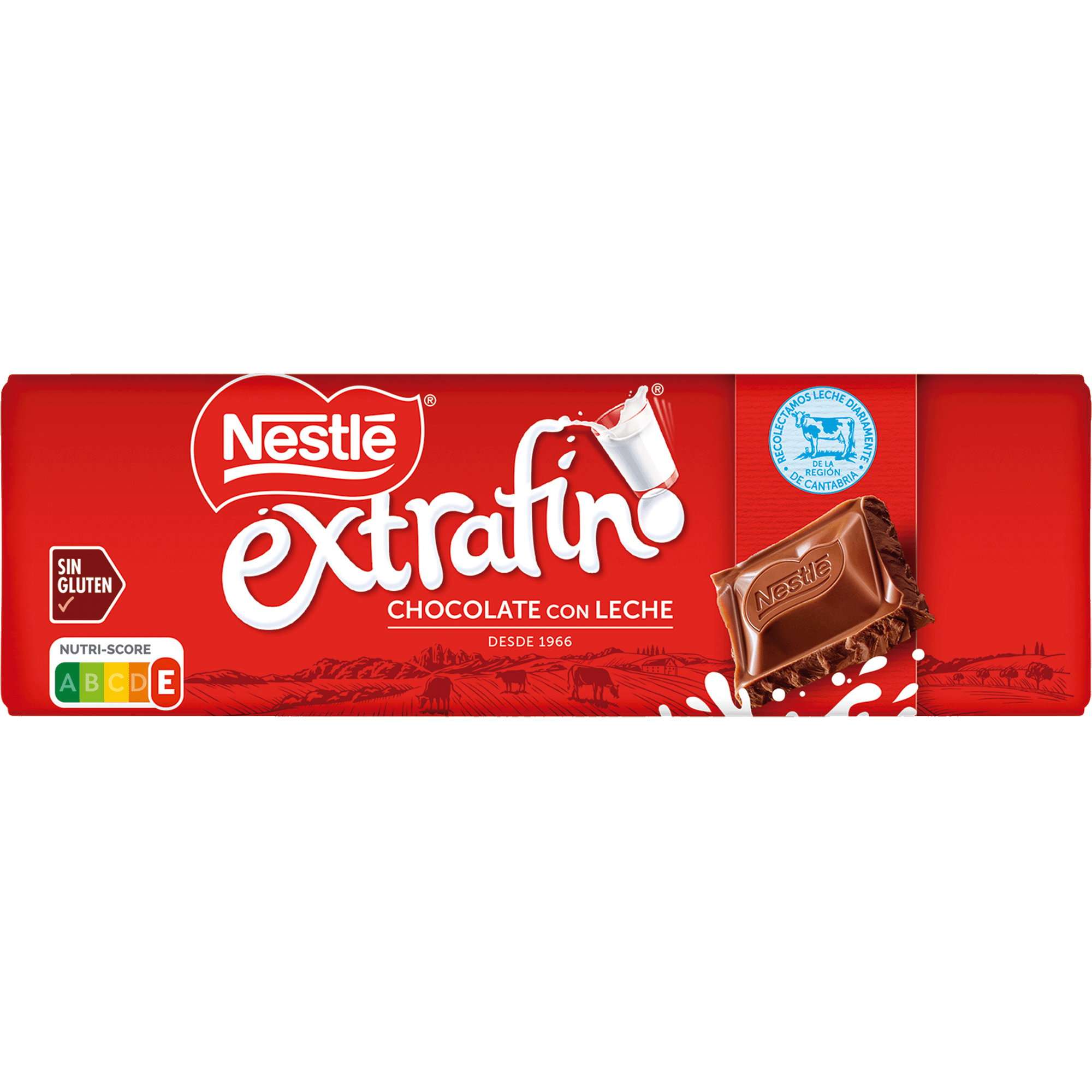 Tablete de Chocolate de Leite Extrafino sem Glúten