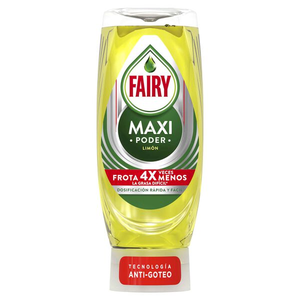 Detergente Manual Loiça Maxi Poder Limão Fairy