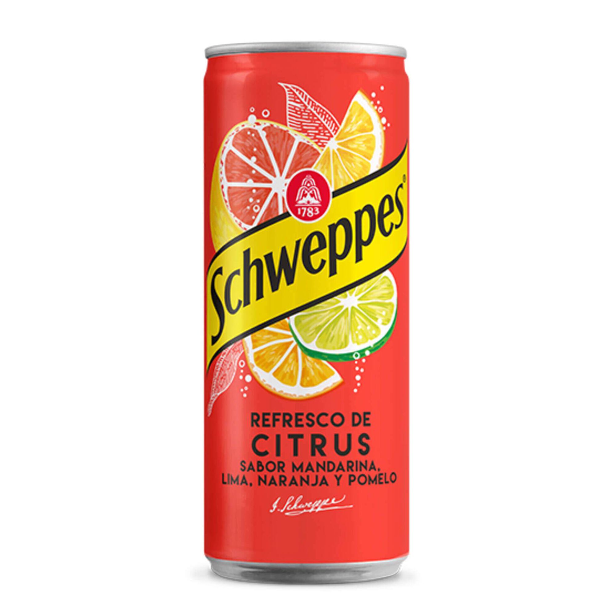 Refrigerante com G&aacute;s em Lata Citrus Low Calories Schweppes