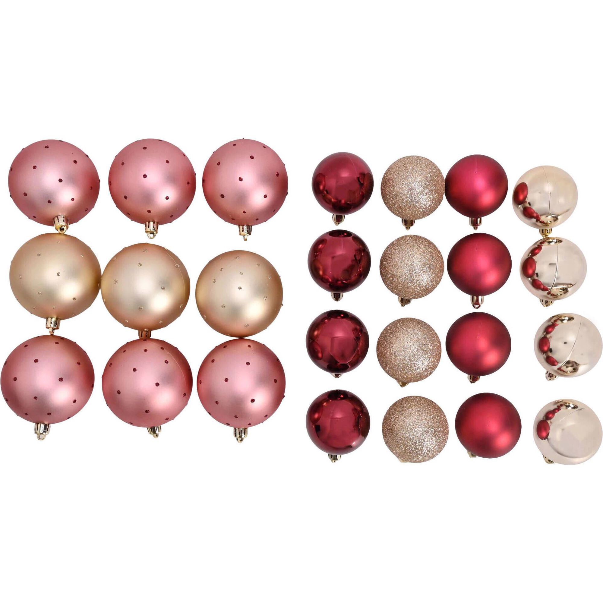 Conjunto 41 Bolas de Natal Saco Velvet Kasa