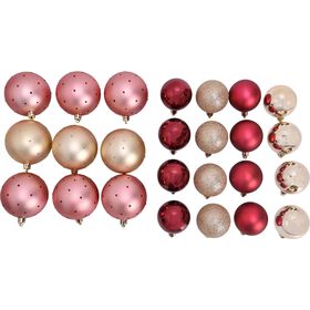 Conjunto 41 Bolas de Natal Saco Velvet Kasa