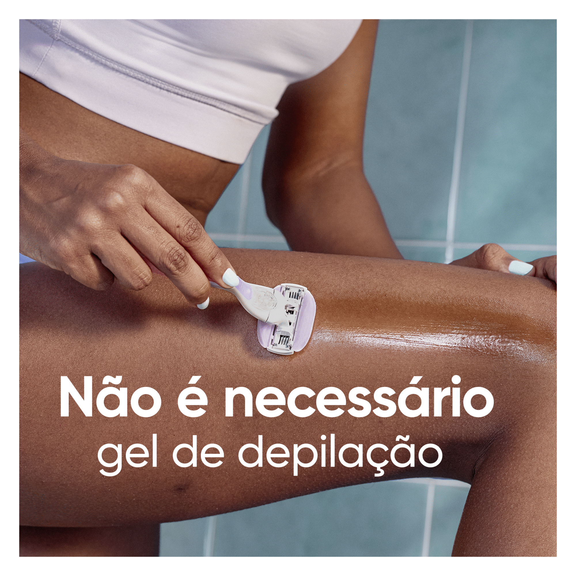 Máquina Depilatória Venus Comfortglide Breeze com 4 Recargas Máquina Depilatória Venus Comfortglide Breeze com 4 Recargas