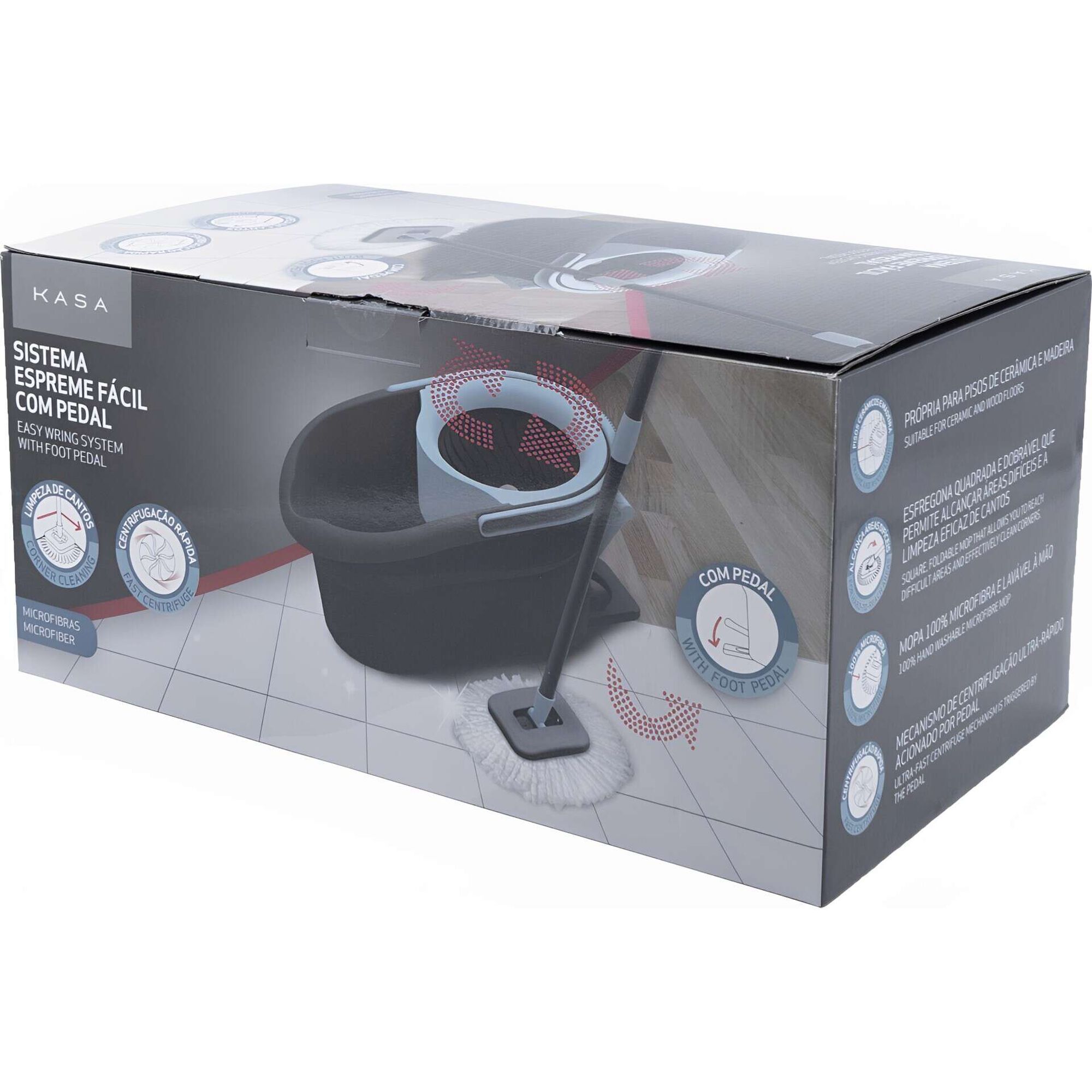 Espreme F&aacute;cil Tornado com Pedal Kasa