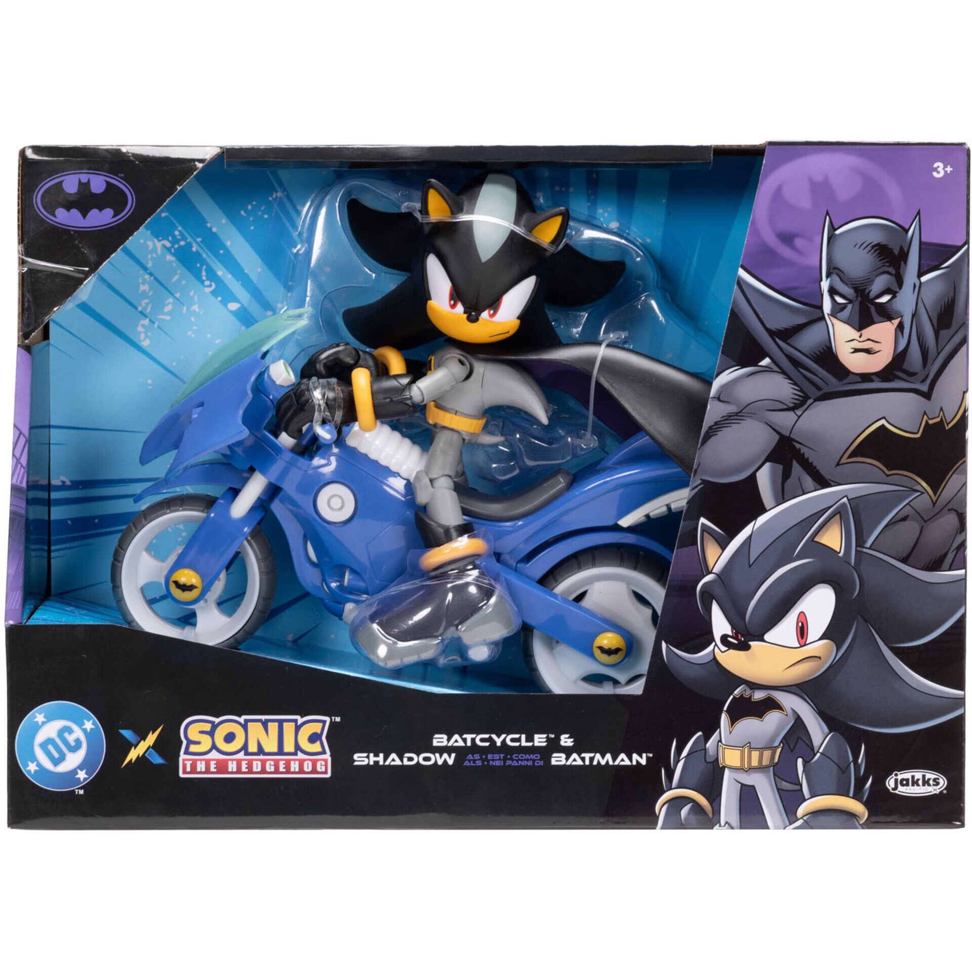 Sonic The Hedgehog - Conjunto Shadow com Moto