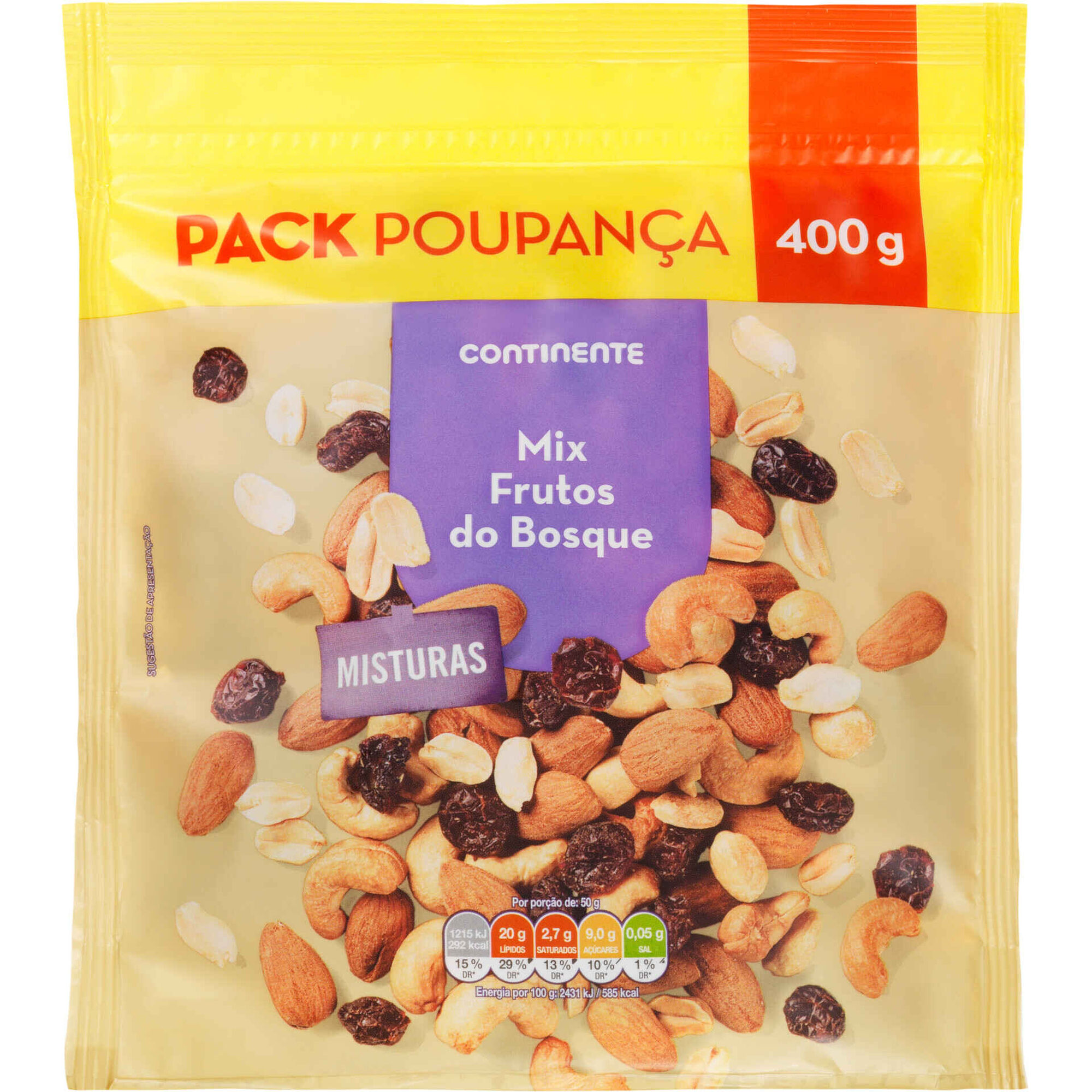 Mistura de Frutos do Bosque Pack Poupan&ccedil;a
