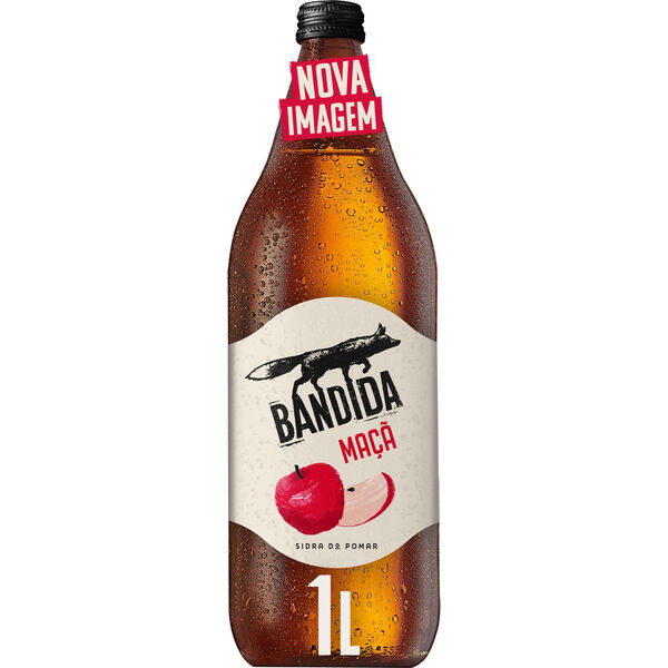 Sidra com Álcool Maçã Bandida