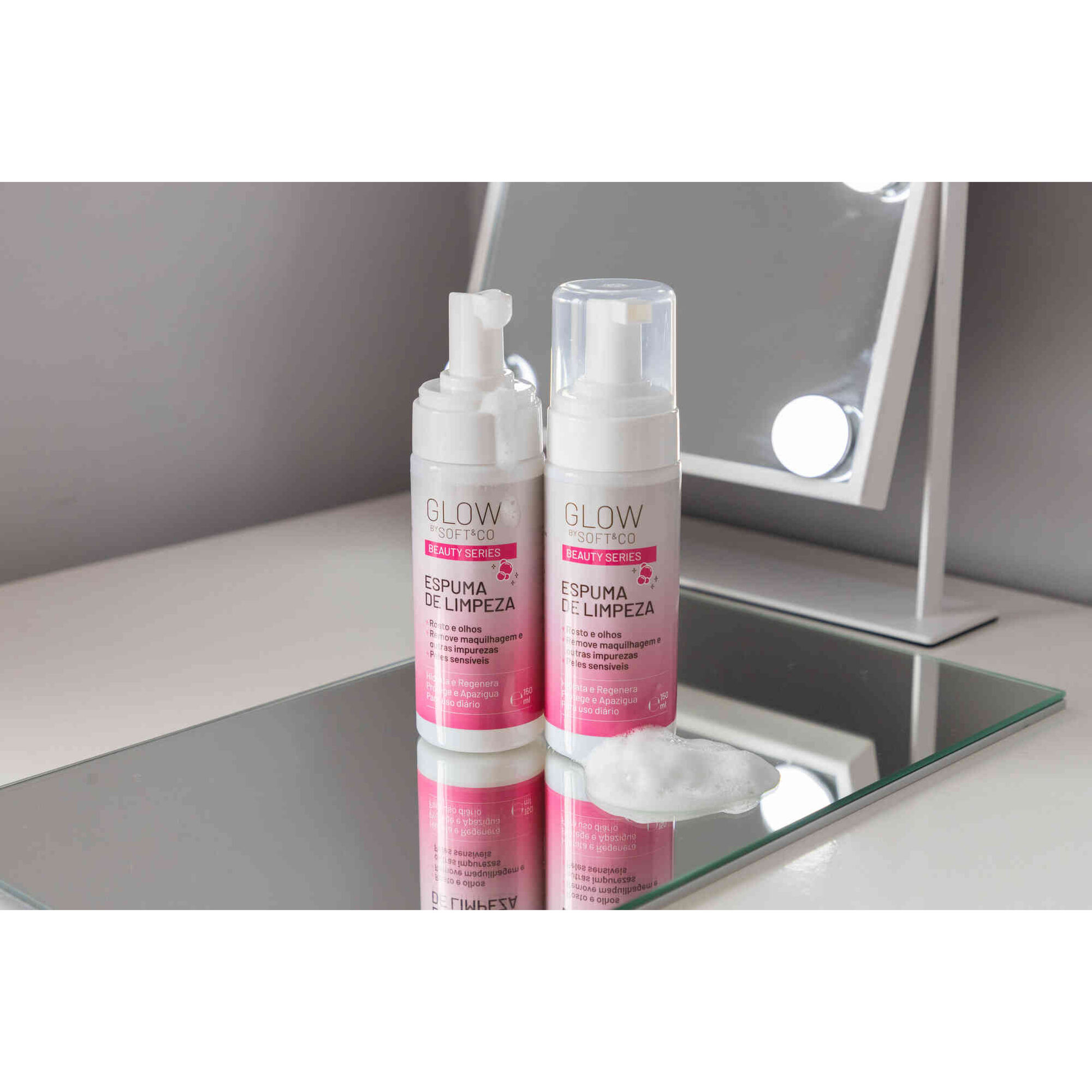 Espuma de Limpeza Glow