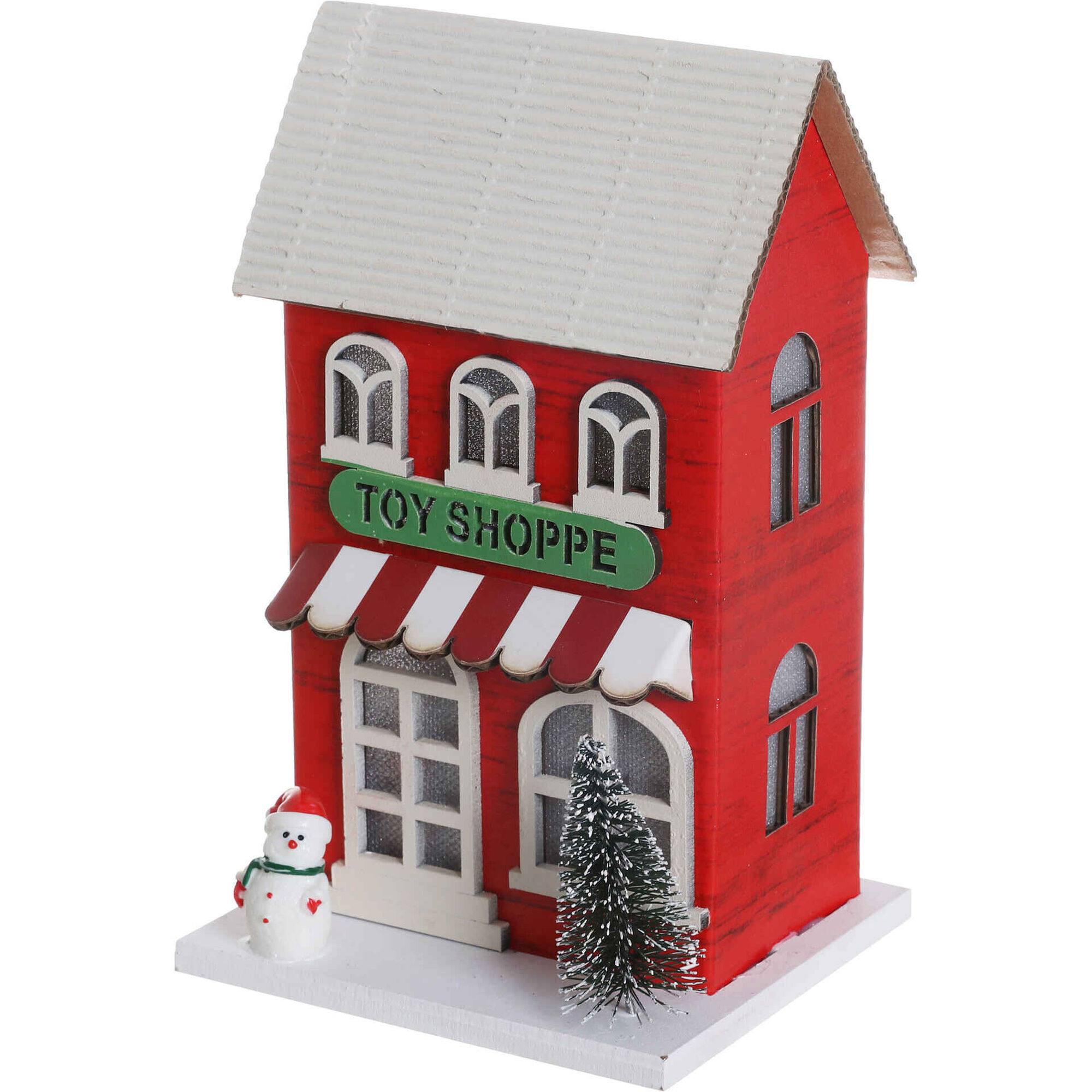 Loja de Brinquedos Vermelha com Luz