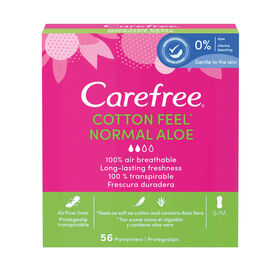 Pensos Diários Cotton Feel Normal Aloe