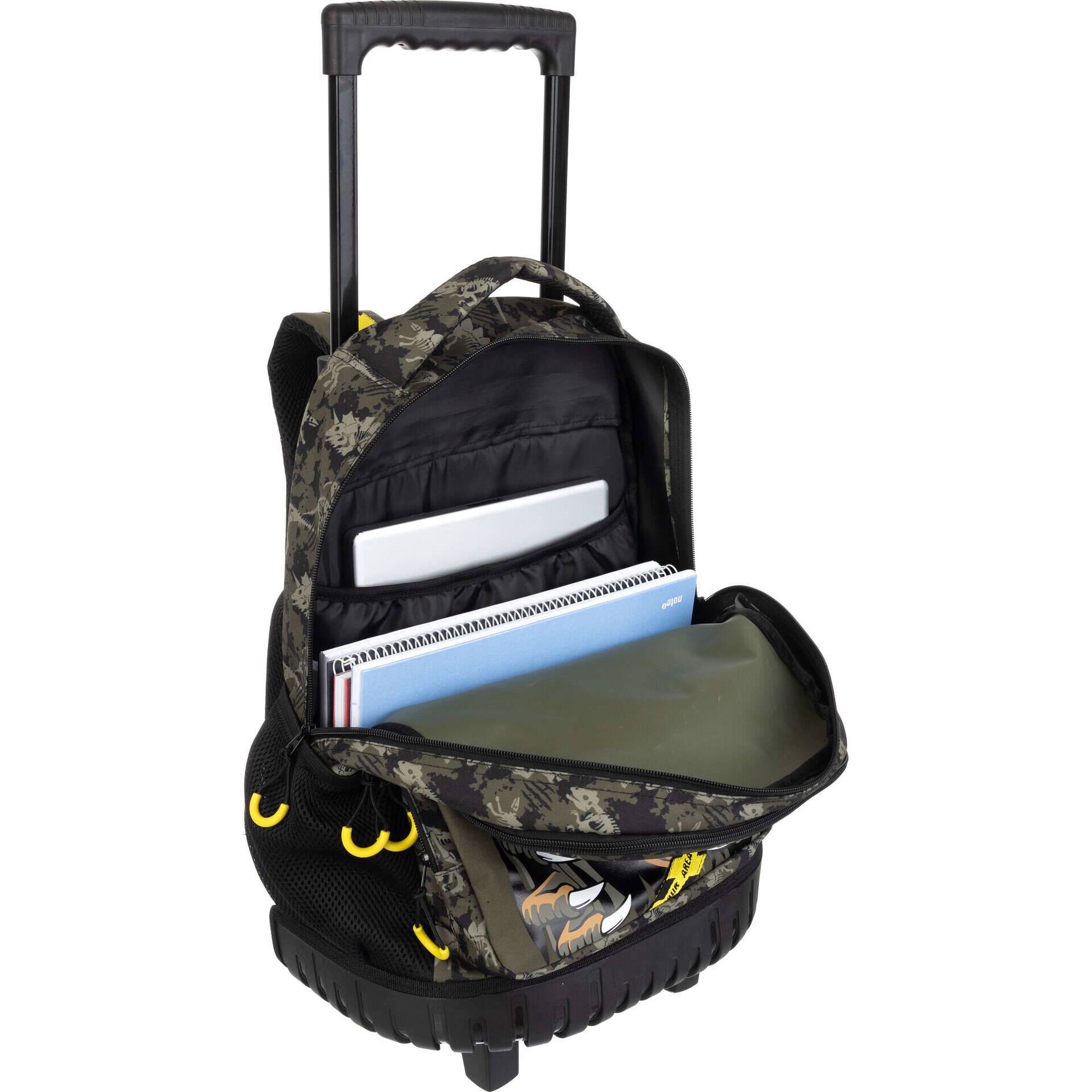 Trolley Preto e Verde T-Rex