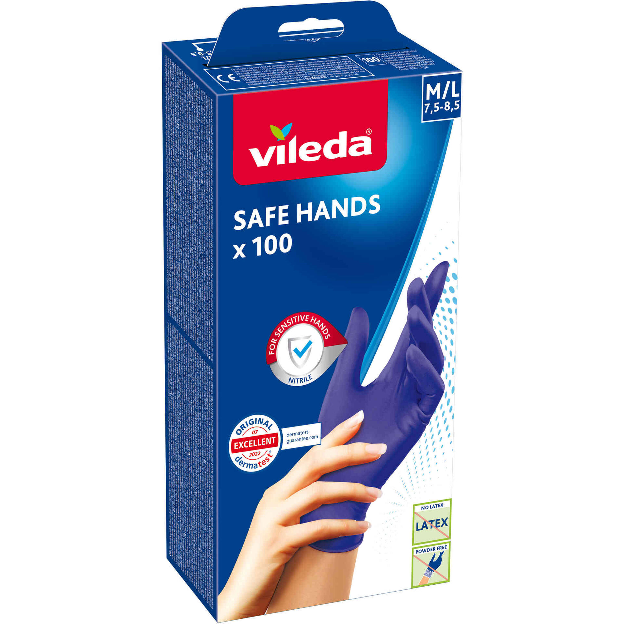Luvas Descartáveis Tamanho M/L