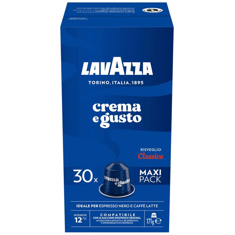 Cápsulas de Café Crema e Gusto Int 12 Lavazza