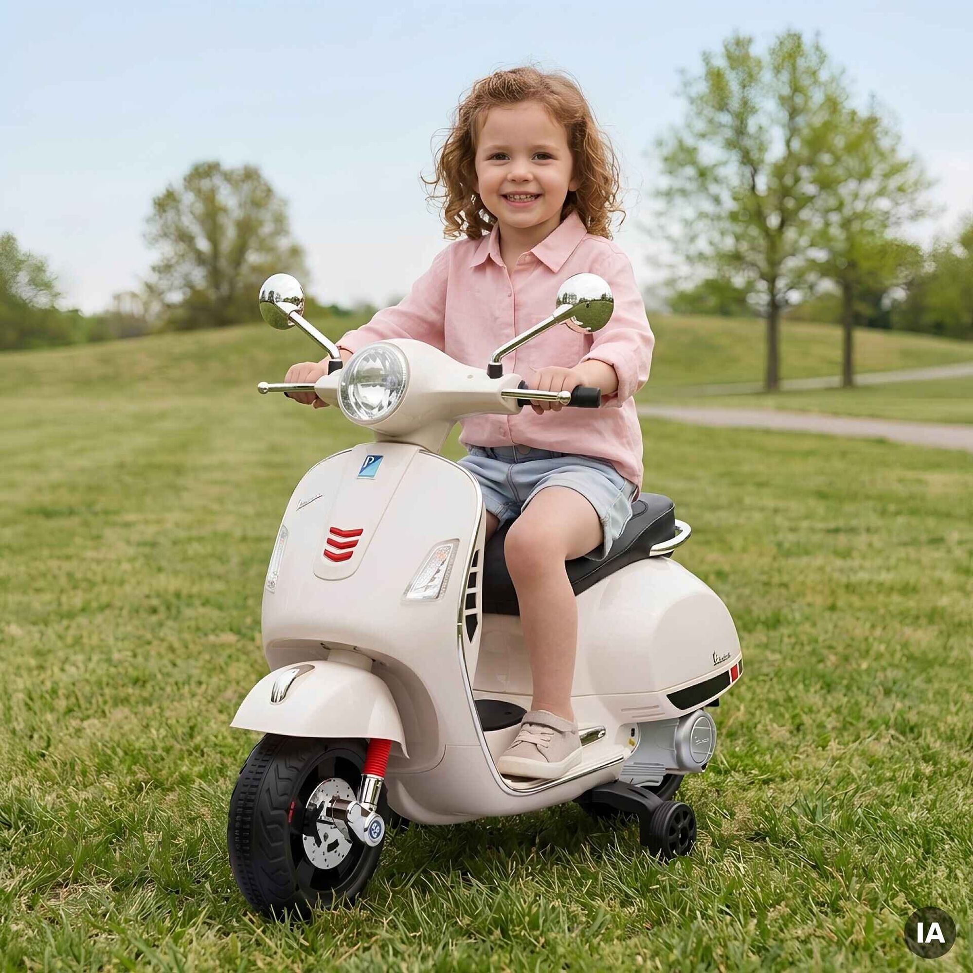 Zoko - Mota El&eacute;trica Vespa Vintage 6V