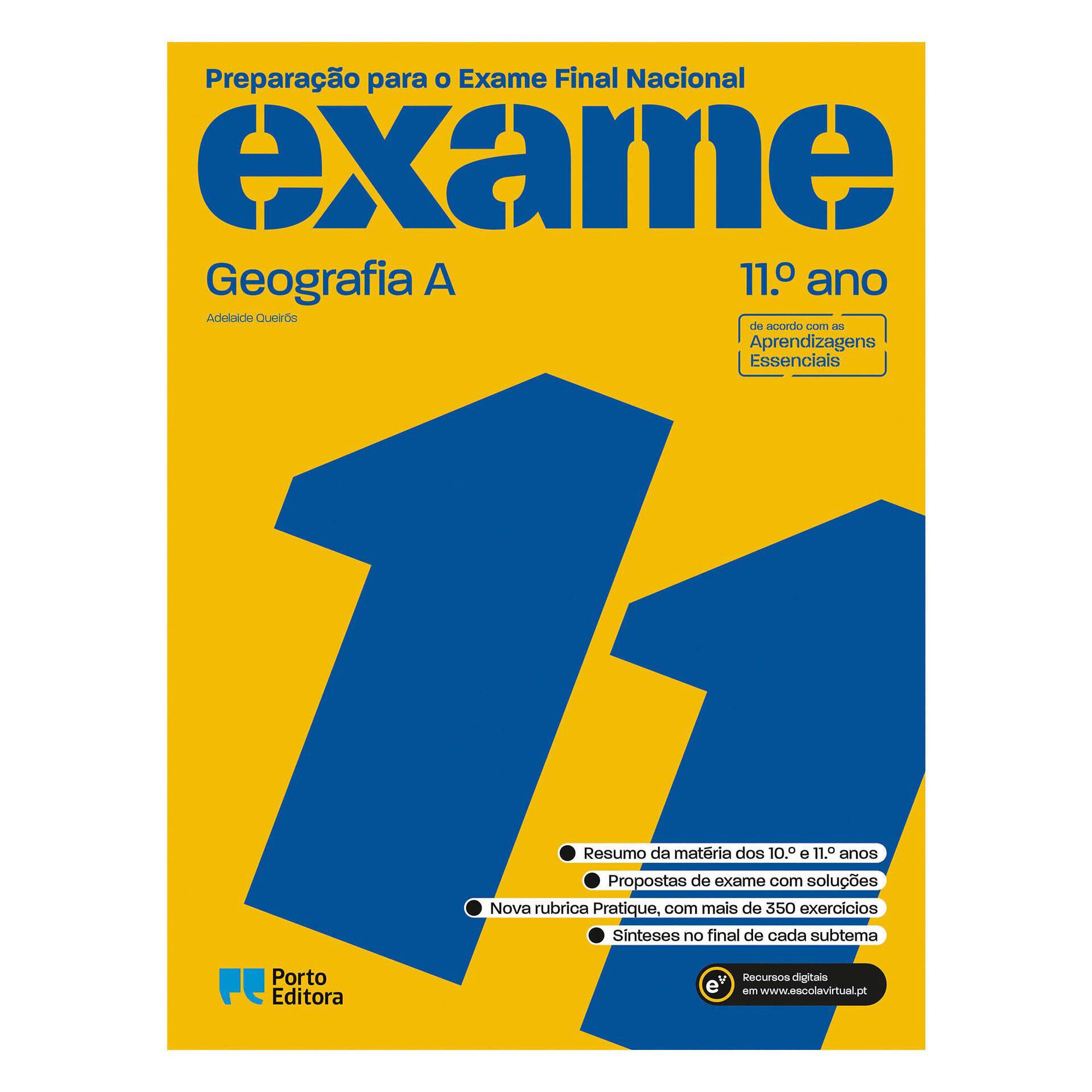 Preparação para o Exame Final Nacional 2021 - Geografia A - 11º Ano Preparação para o Exame Final Nacional 2021 - Geografia A - 11º Ano