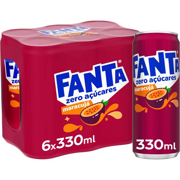 Refrigerante com Gás Maracujá sem Açúcar Fanta