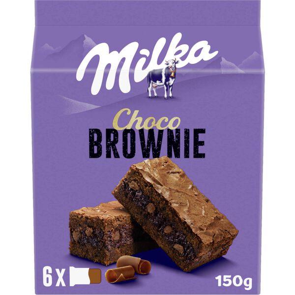 Bolo Choco Brownie Milka