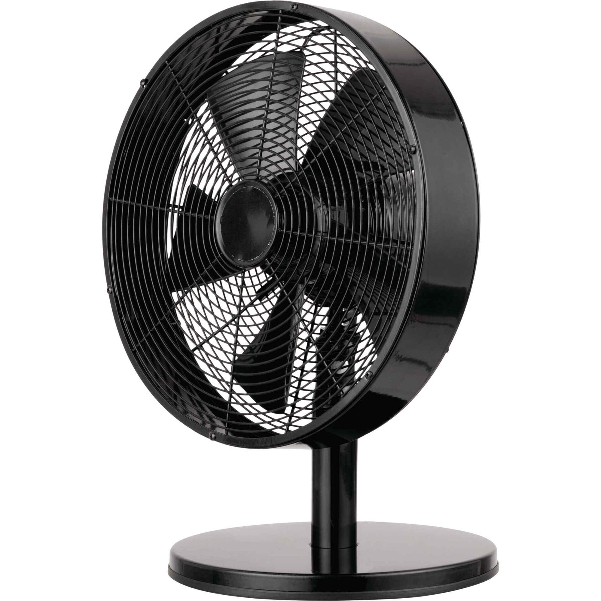 Ventoinha de Mesa Preta 30cm 45W Kuppler