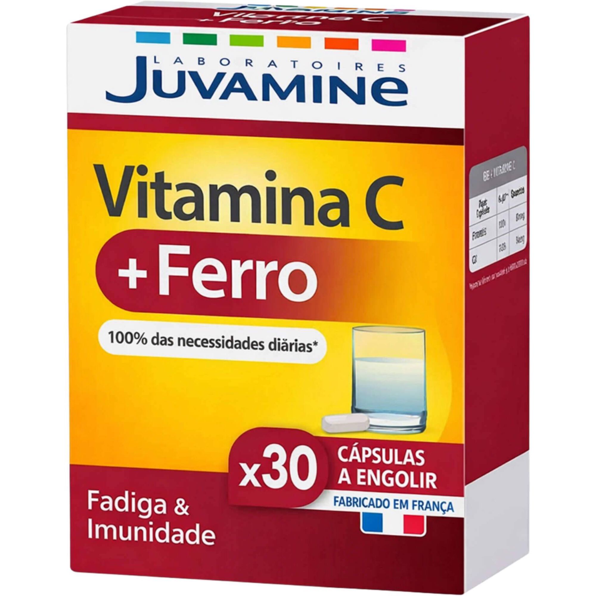 Vitamina C + Ferro Juvamine