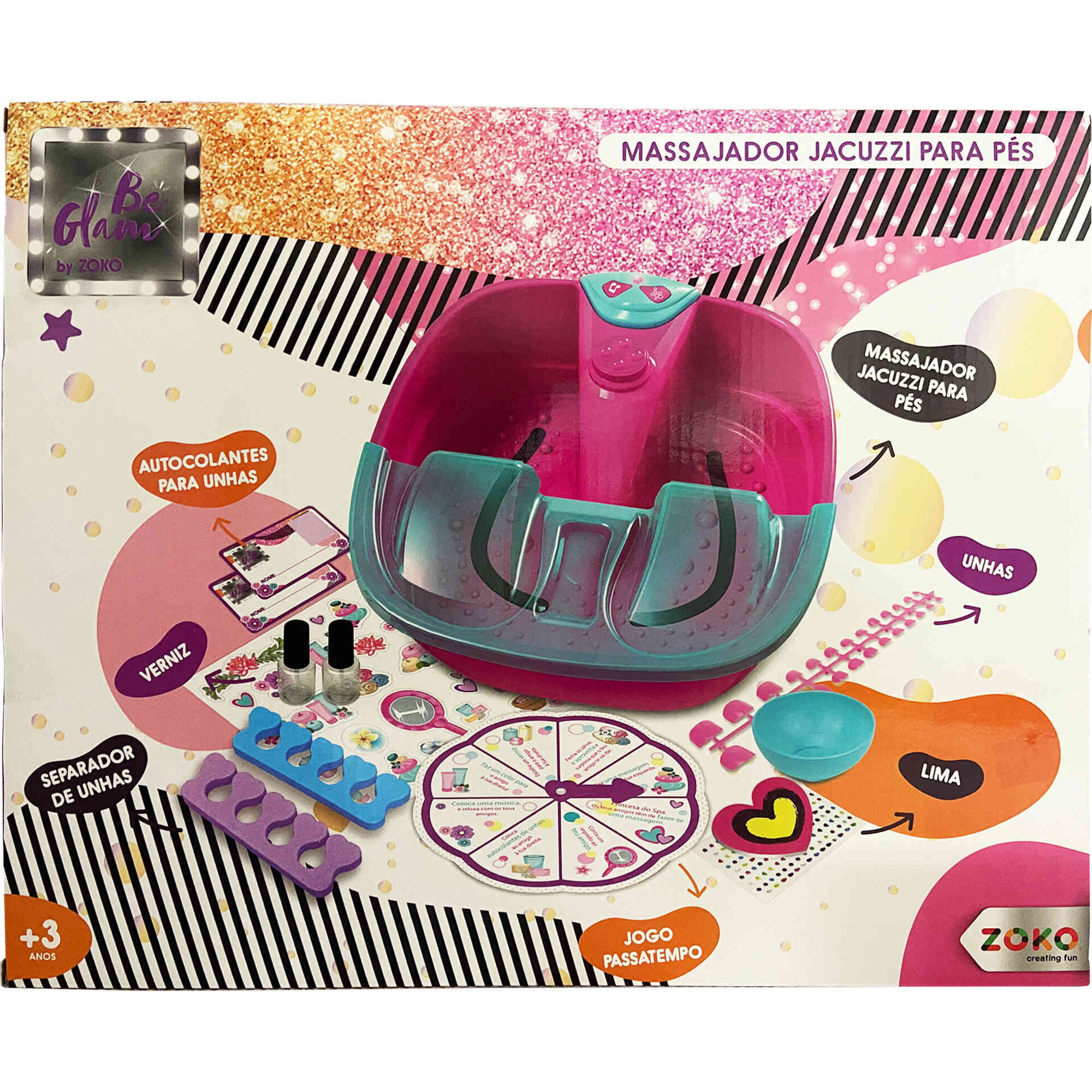 Massajador Jacuzzi para Pés Massajador Jacuzzi para Pés