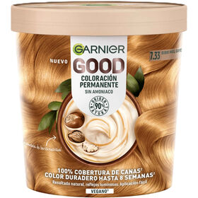 Colora&ccedil;&atilde;o Permanente Louro Mel 7.33 Garnier Good