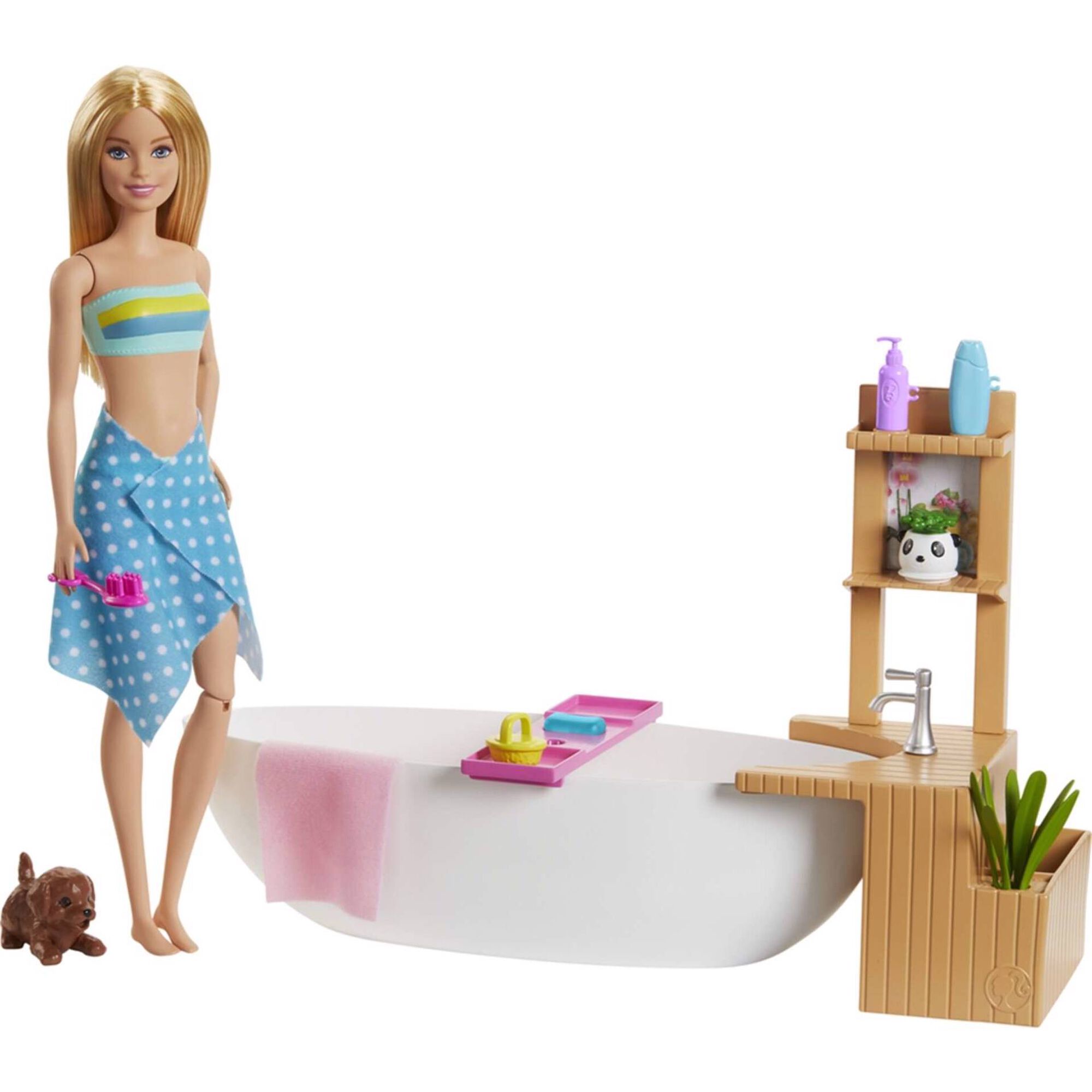 Boneca Barbie Banho de Espuma Boneca Barbie Banho de Espuma