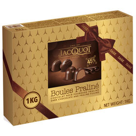 Bombons de Chocolate de Praliné Chocolate Negro 45%