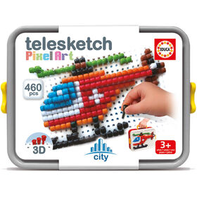 Educa - Telesketch Pixel Art City