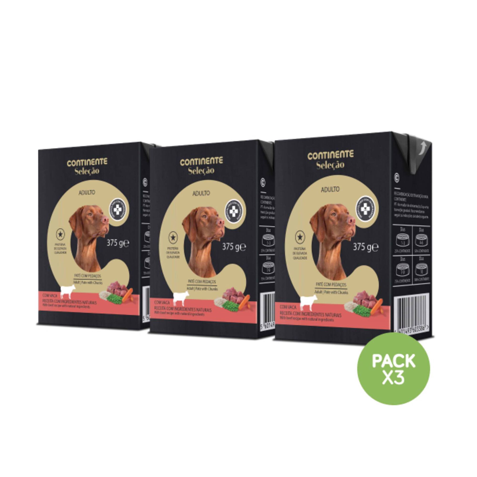 Comida Húmida para Cão Pate Vaca