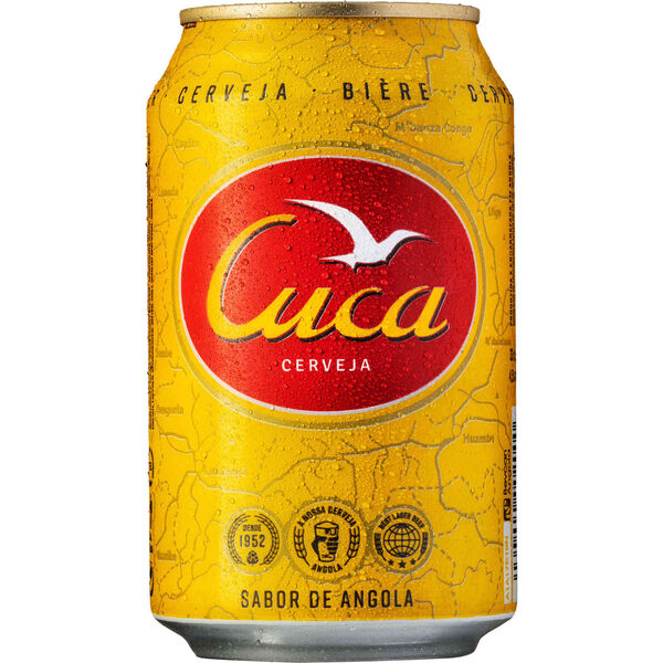 Cerveja em Lata com Álcool Cuca