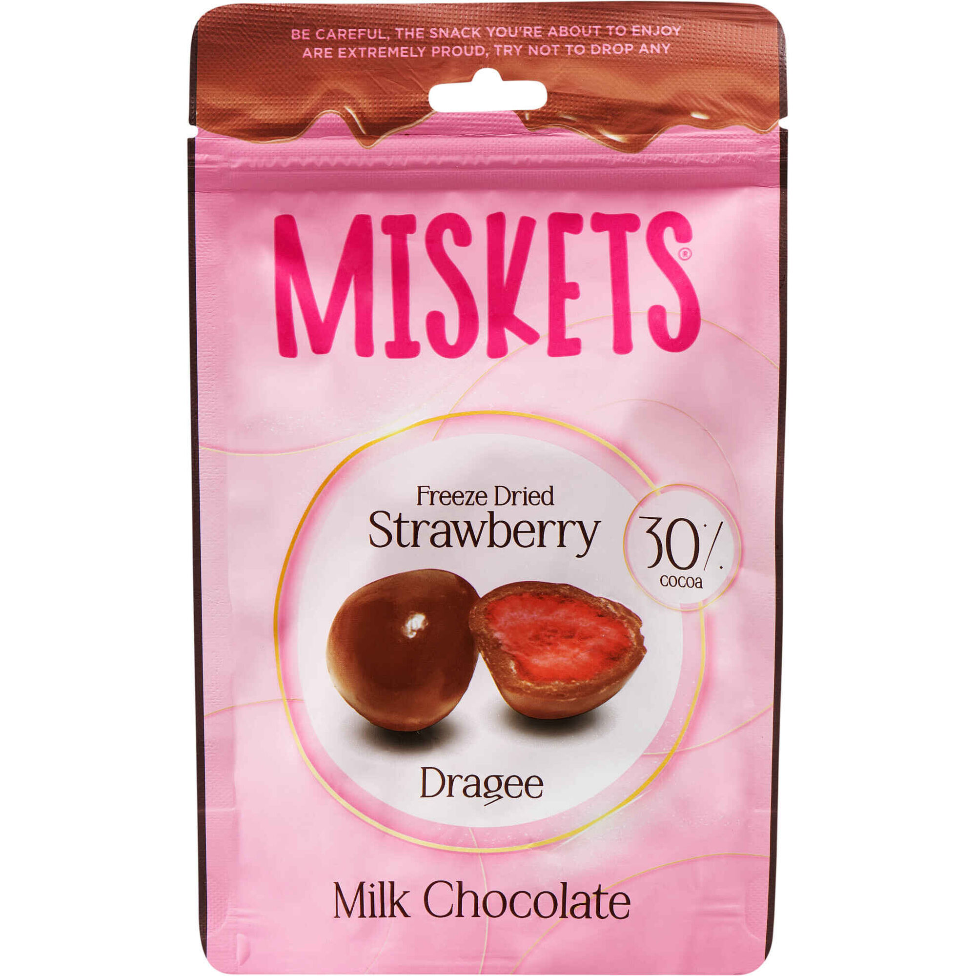 Miskets de Morango com Chocolate