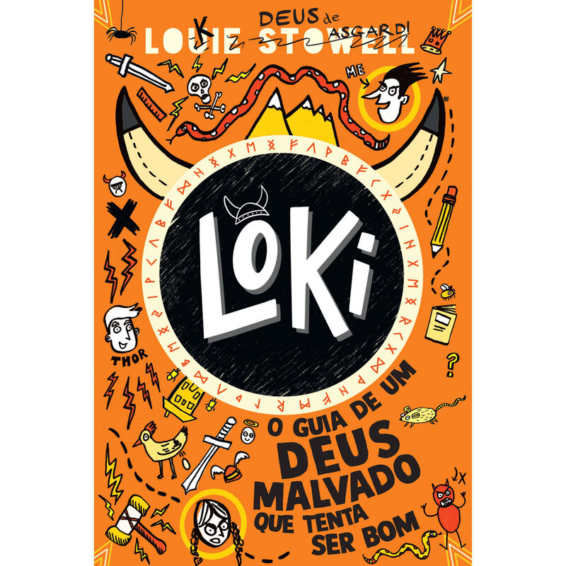 Loki - O Guia de um Deus Malvado que Tenta ser Bom de Louie Stowell