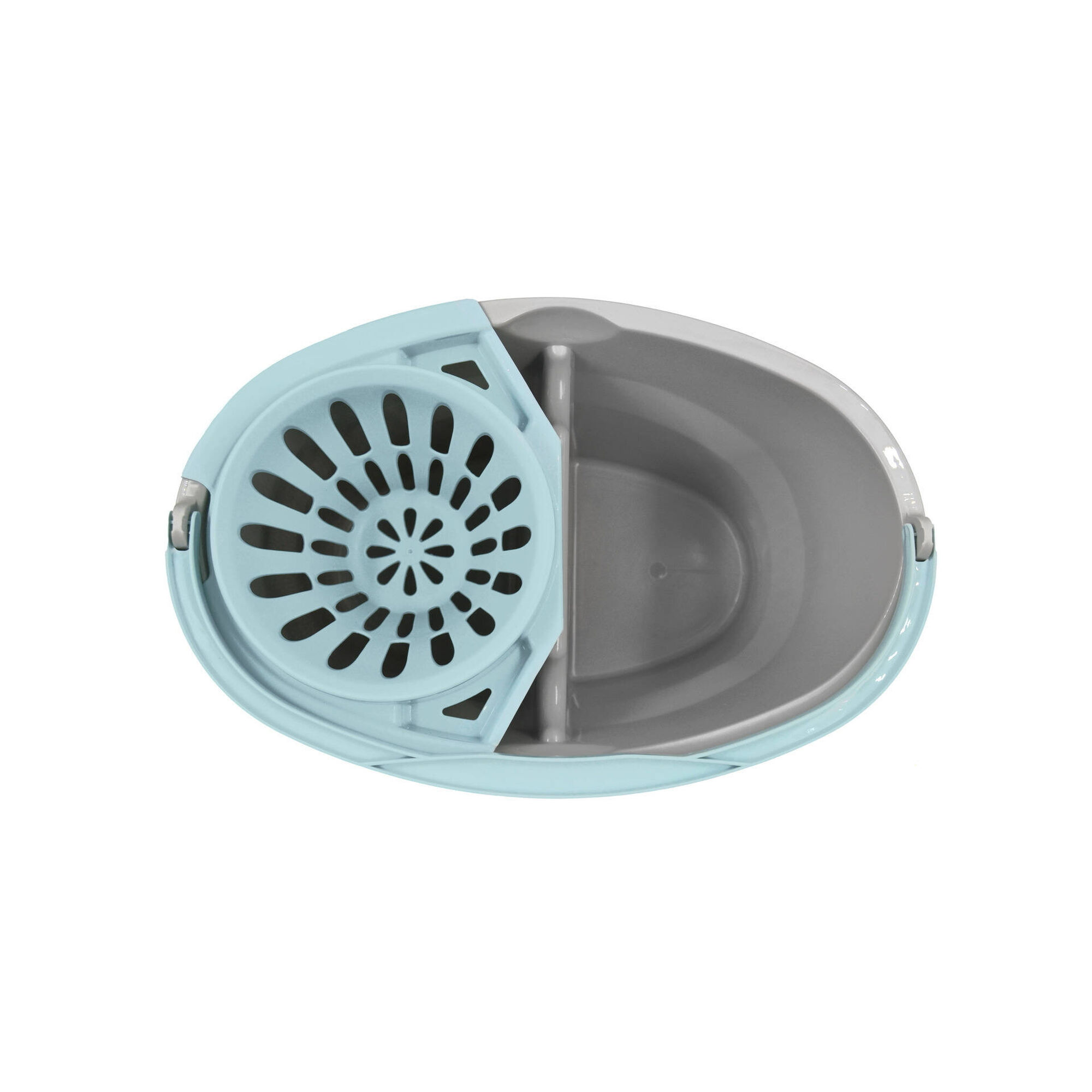 Balde Limpeza com Espremedor e Divisória 15L