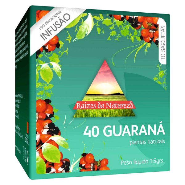 Infusão Nº40 Guaraná Saquetas Raízes da Natureza