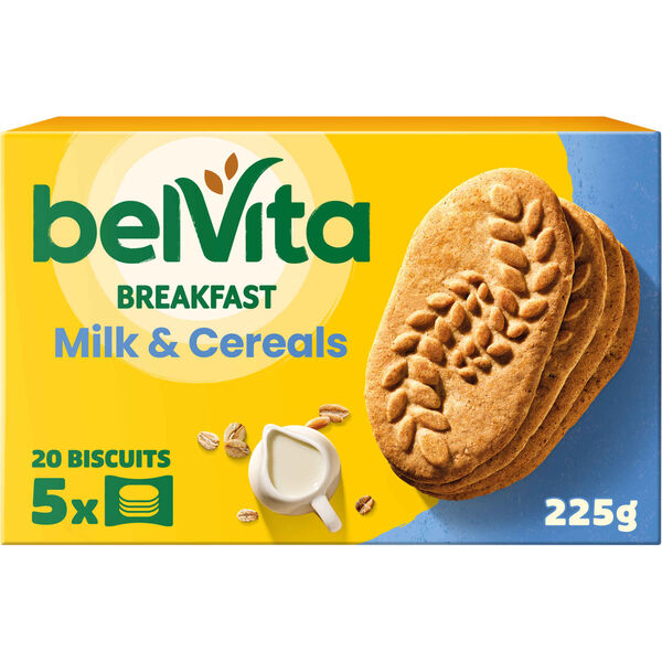 Bolachas de Leite e Cereais Belvita