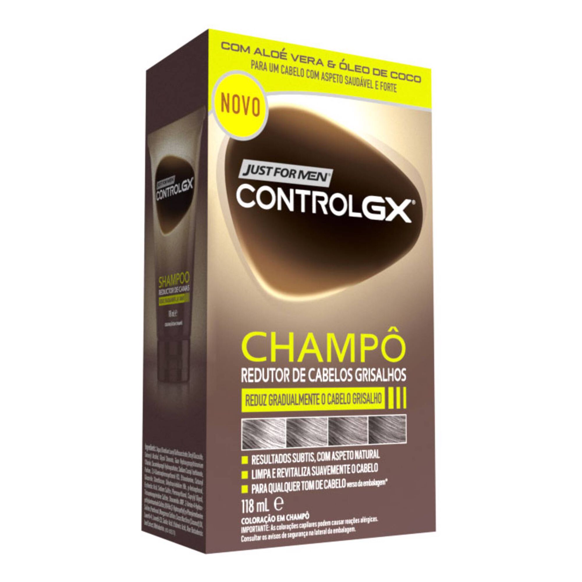 Champô ControlGX com Coloração