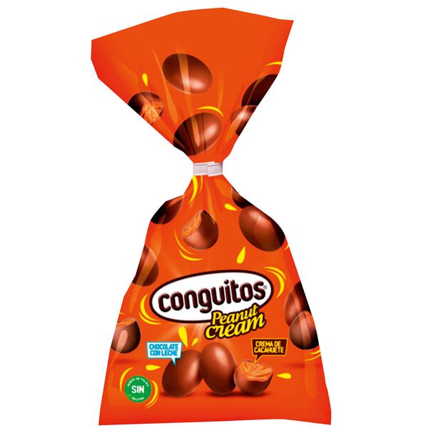 Mini Ovos Chocolate de Leite e Manteiga de Amendoim Conguitos