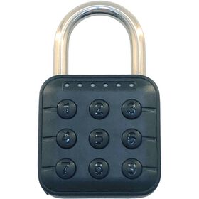 Cadeado com C&oacute;digo Digital Preto Boost