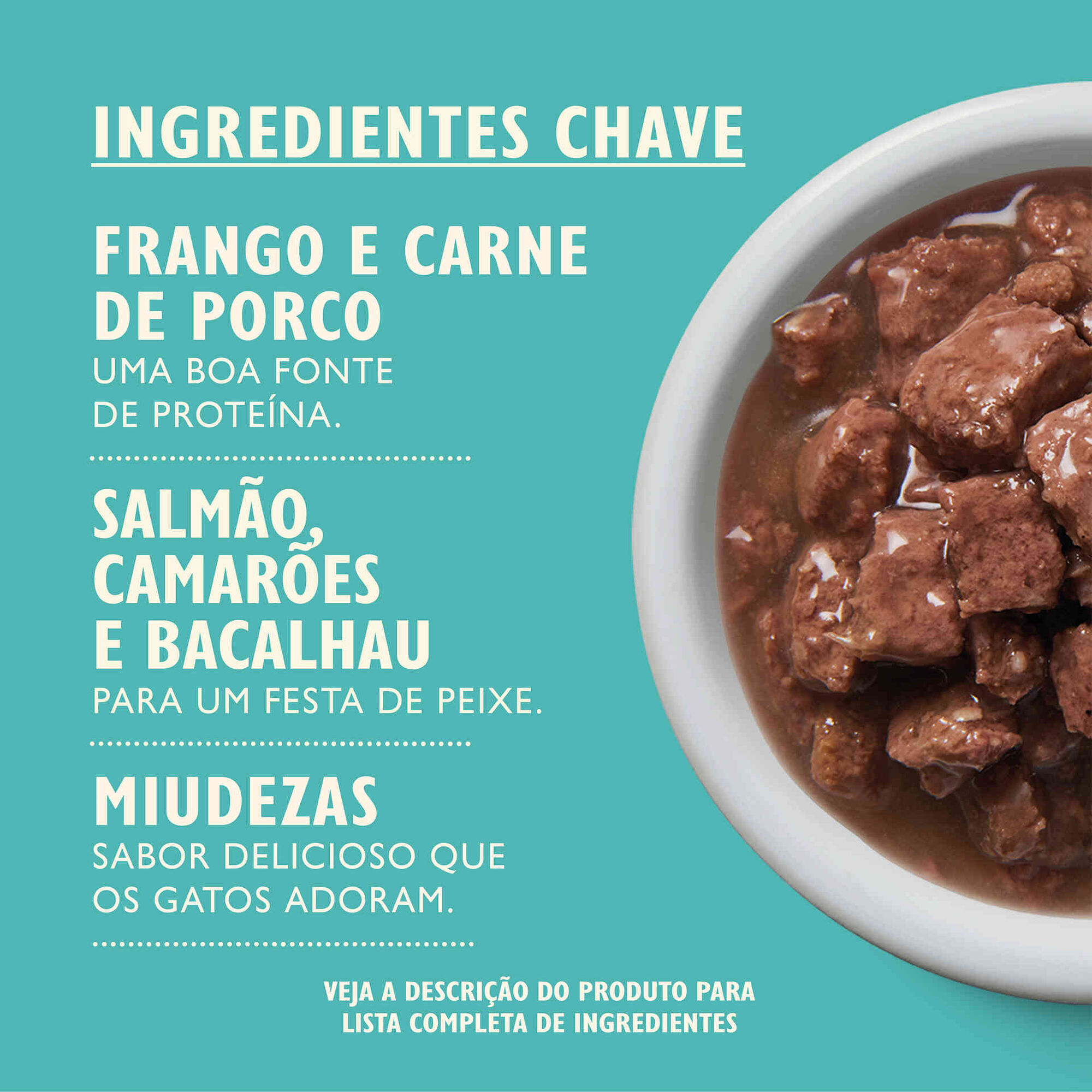 Comida H&uacute;mida para Gato J&uacute;nior Tasty Cuts Frango/Peixe Lily's Kitchen