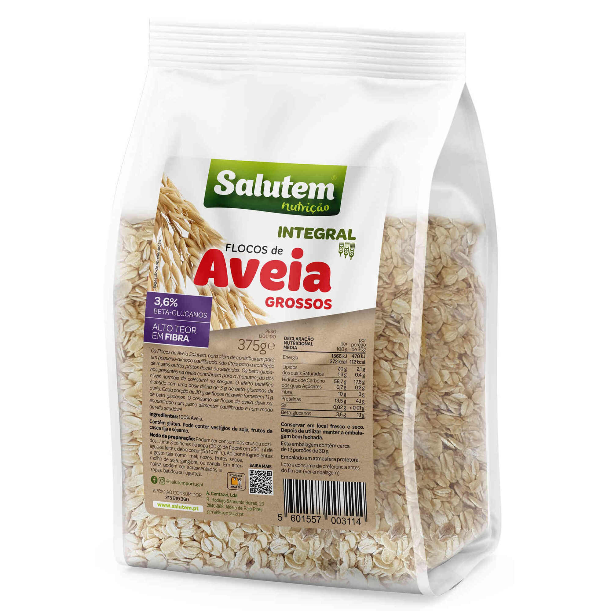 Flocos Aveia Integral Flocos Aveia Integral