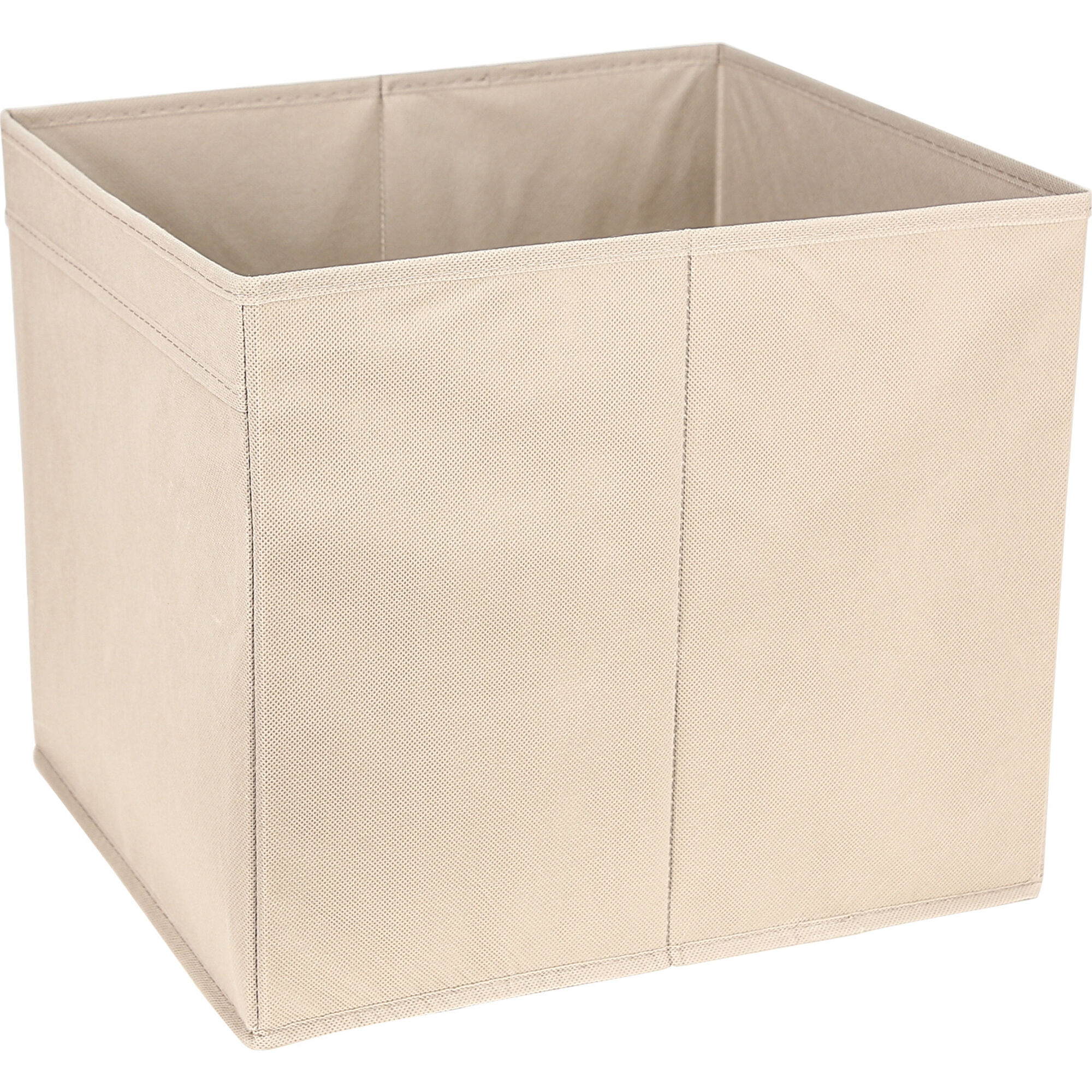 Cubo Arruma&ccedil;&atilde;o 33x38x33cm Bege Kasa