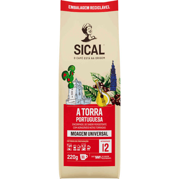 Café Moído Torra Portuguesa Int 12 Sical