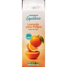 Sumo 100% Laranja Espremida com Polpa Continente Equil&iacute;brio