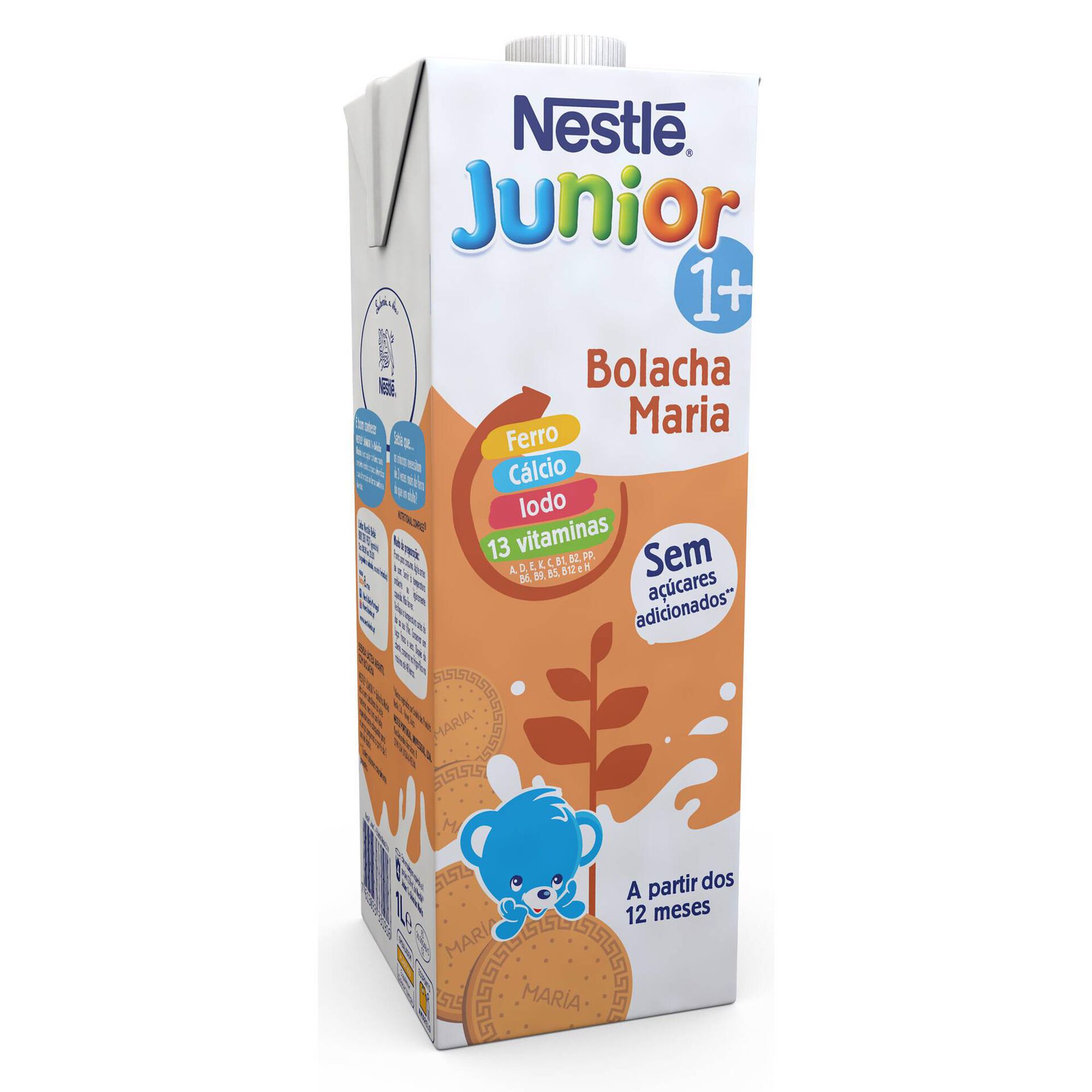 Bebida Láctea com Sabor a Bolacha Junior 1-3A Bebida Láctea com Sabor a Bolacha Junior 1-3A