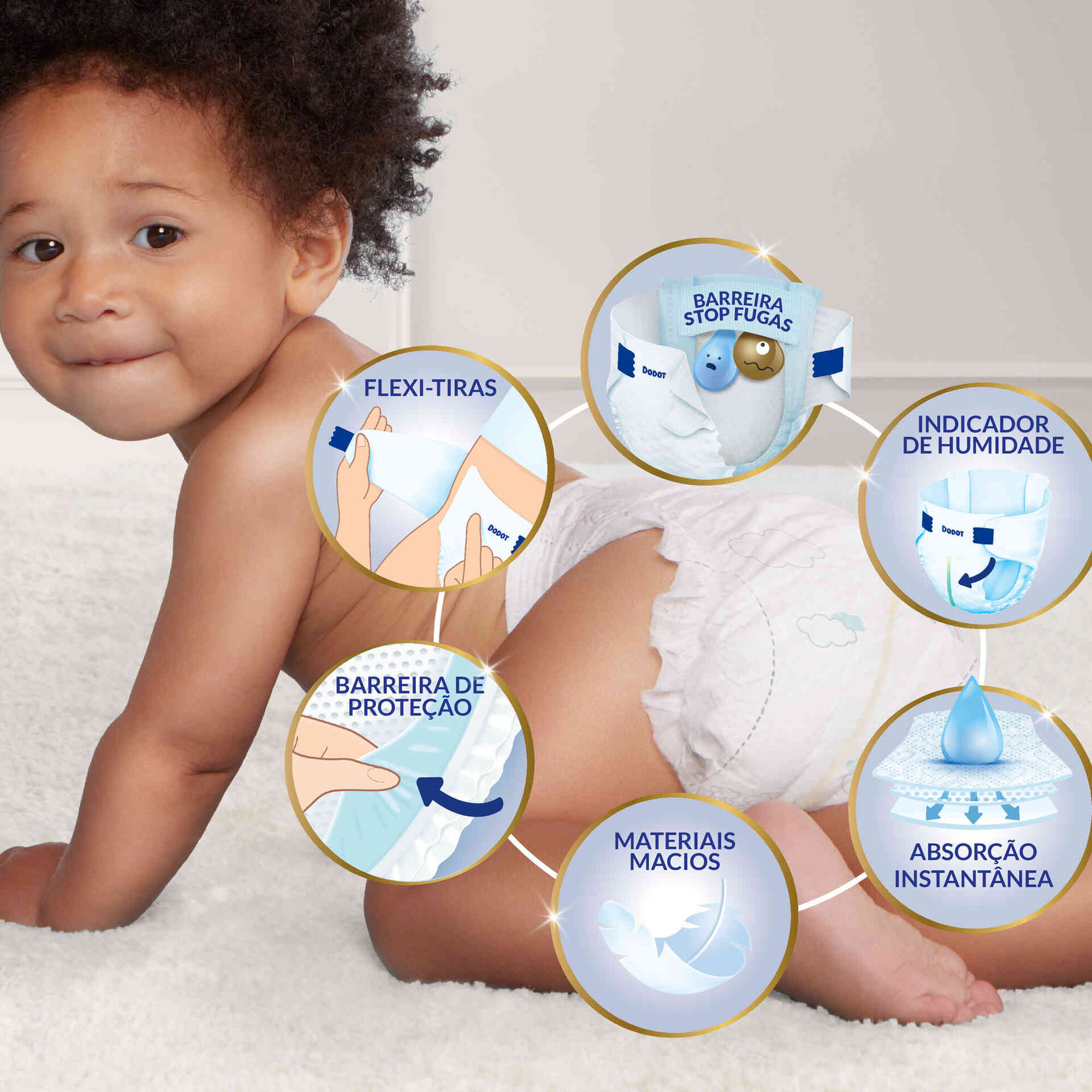 Fraldas Sensitive Extra 12-17kg T5+ Fraldas Sensitive Extra 12-17kg T5+
